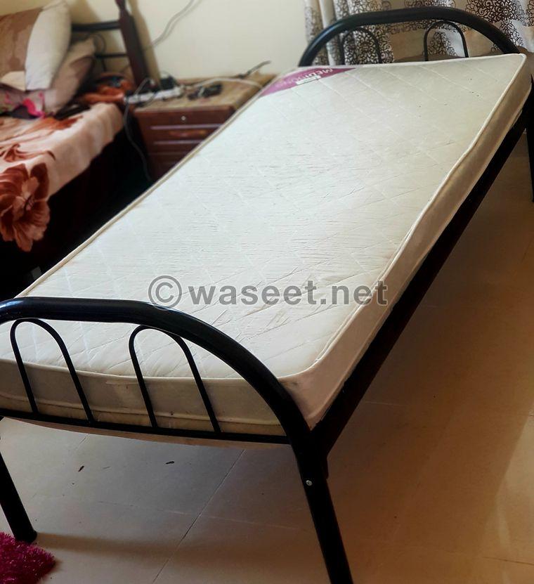 Bed with Mattresses for Sale 1