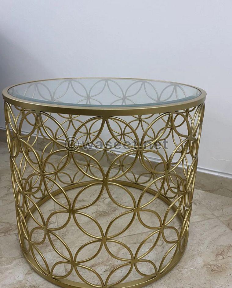 gold table set for sale 0