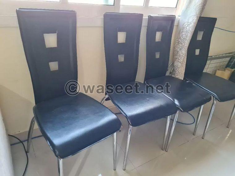 4 chairs for sale 1