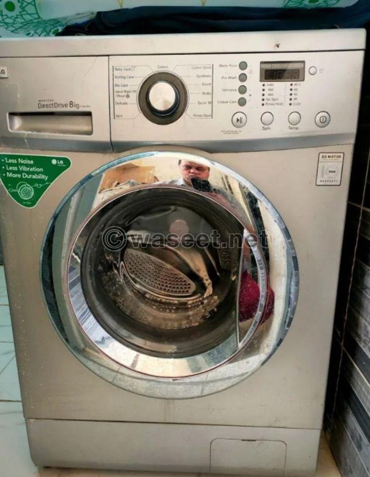LG washing machine 8 kg 0