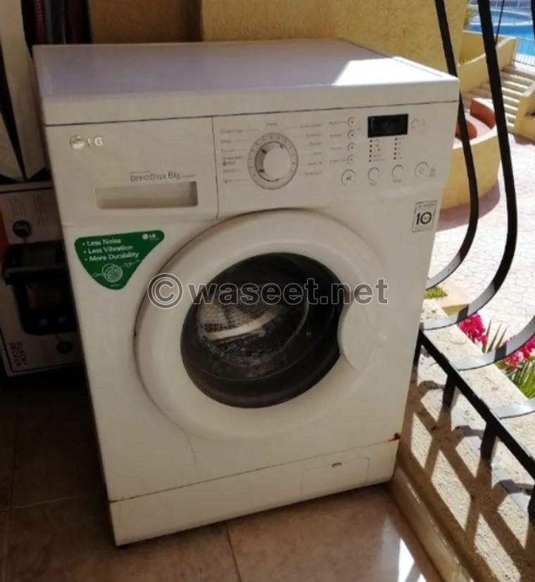 Used LG washing machine 6kg 0