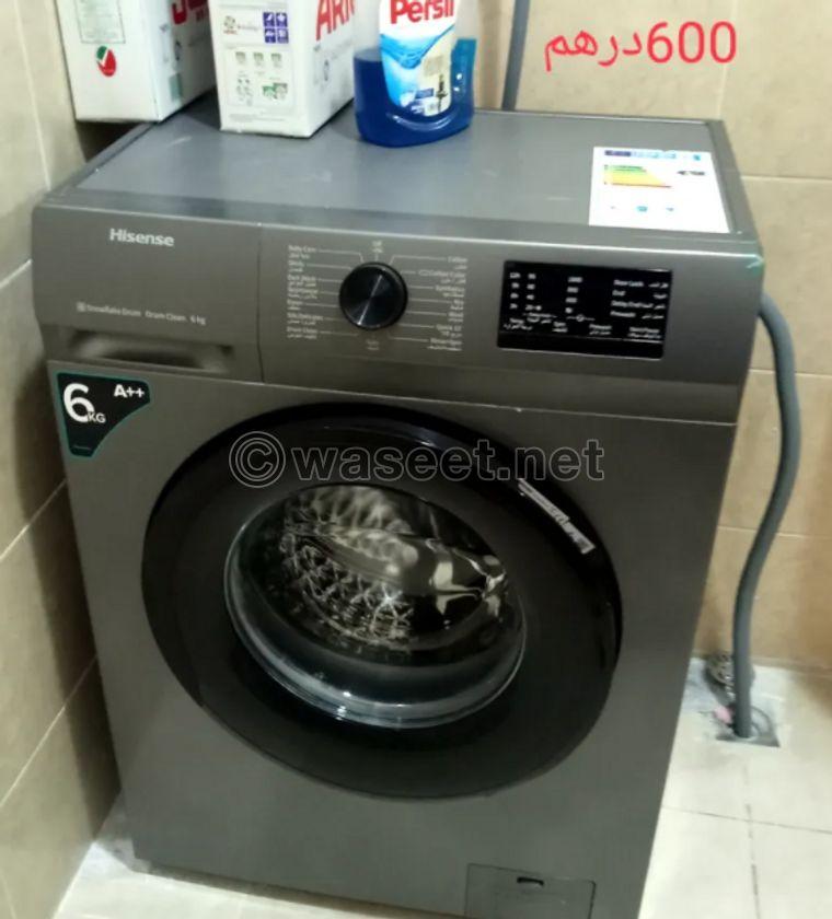 Hisense washing machine 6 kg 0