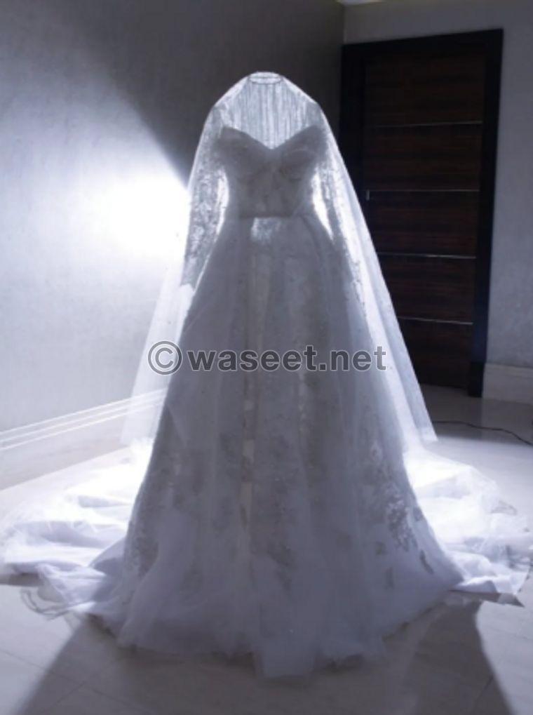 White bridal dress for sale 0