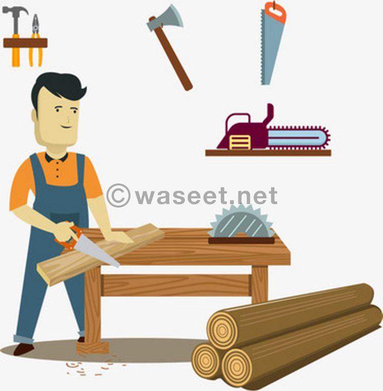 All carpentry work 0