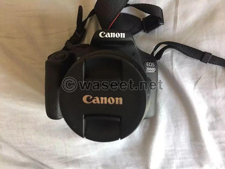 Canon 2000d camera 1