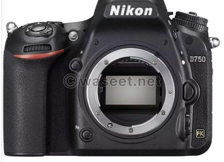 Nikon 750d camera for sale 0