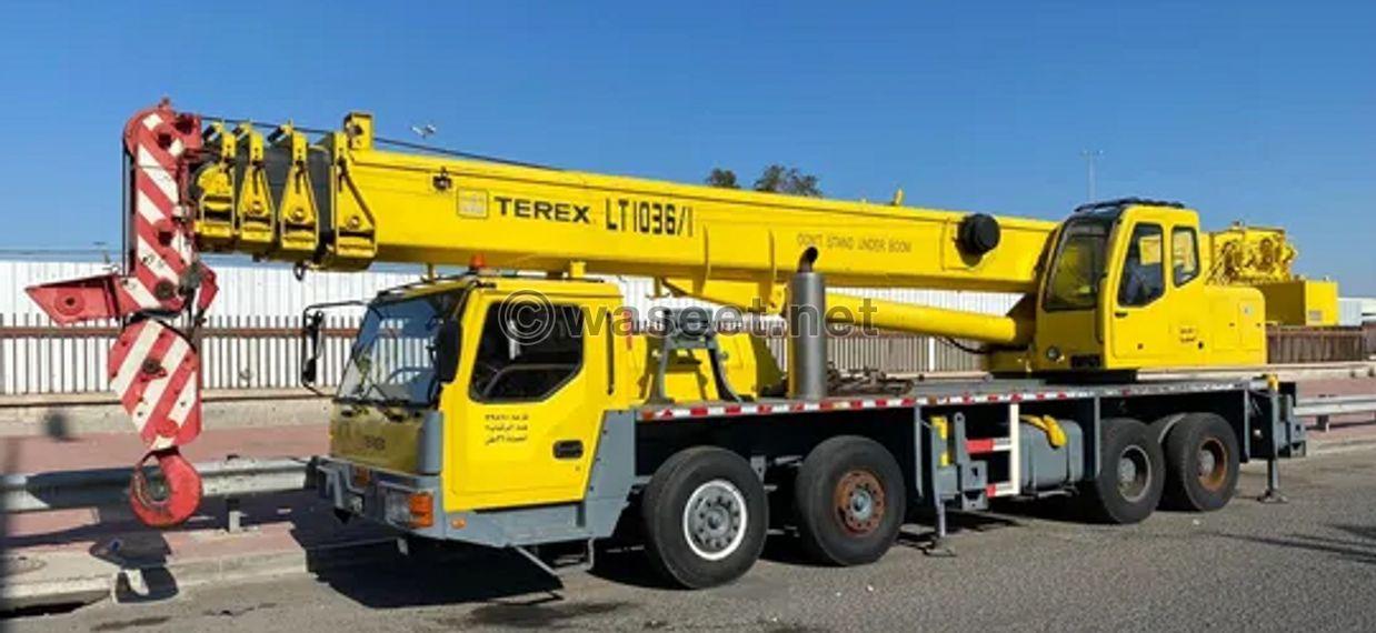 Crane truck 36 tons 0