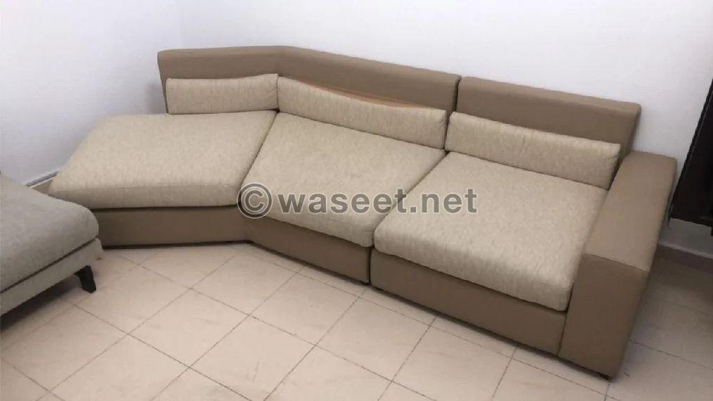 Beige sofa for sale 0