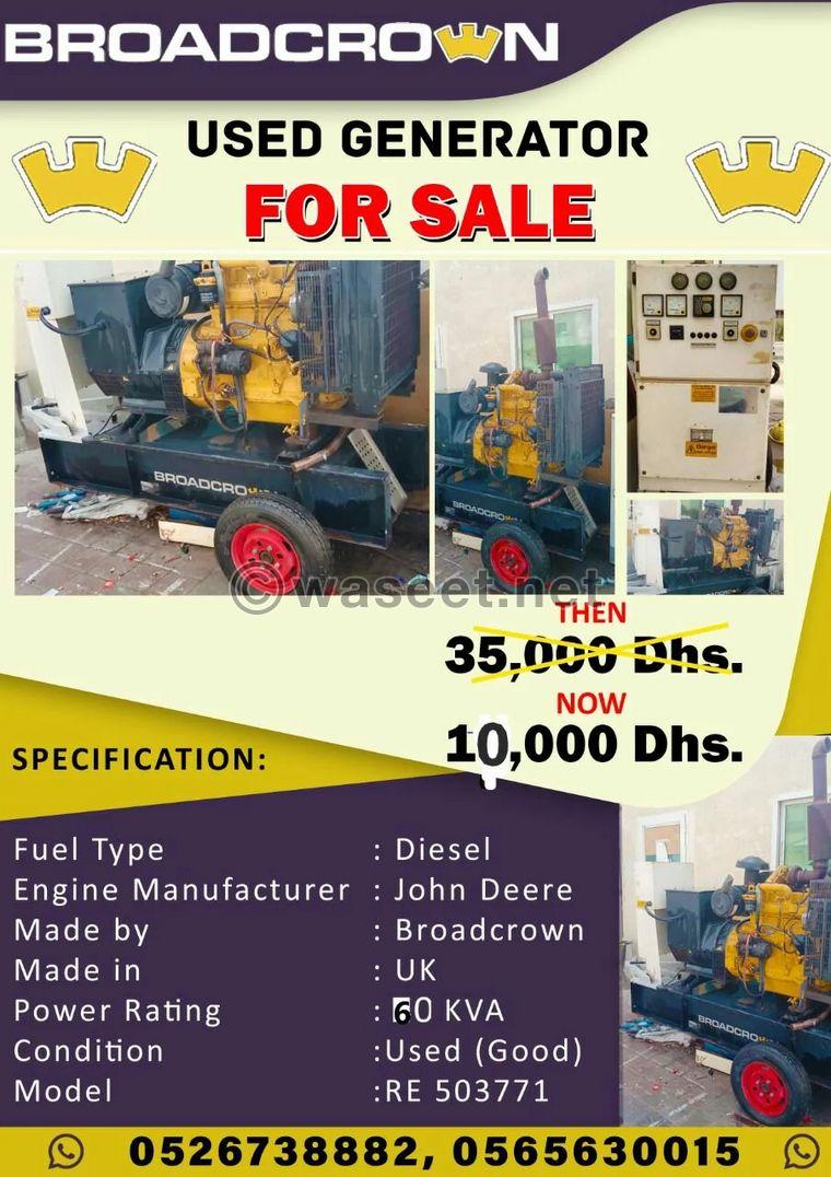 For sale German generator 0