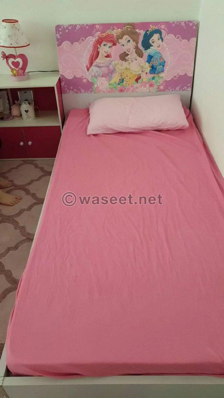 For sale a single bed for girls 0