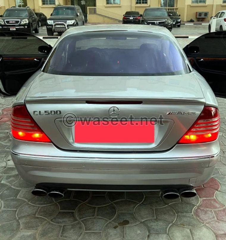 For sale mercedes cl500 2004 2