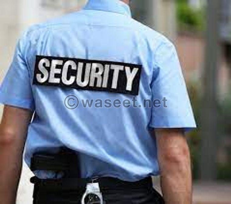 Security guards are required 0