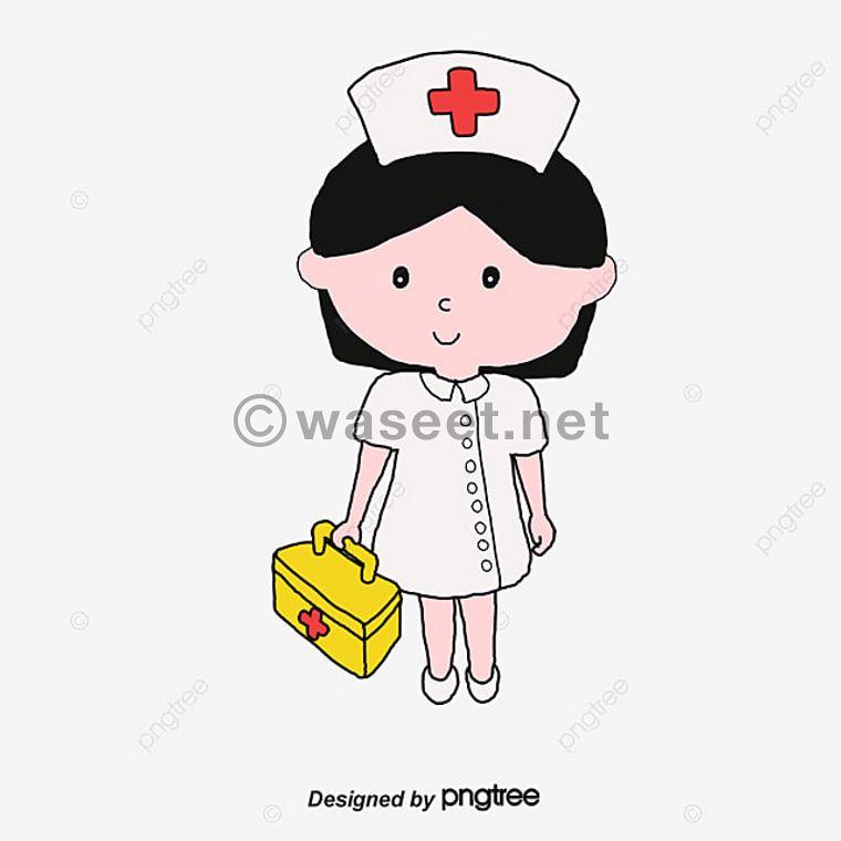 مطلوب ممرضة عربية 0