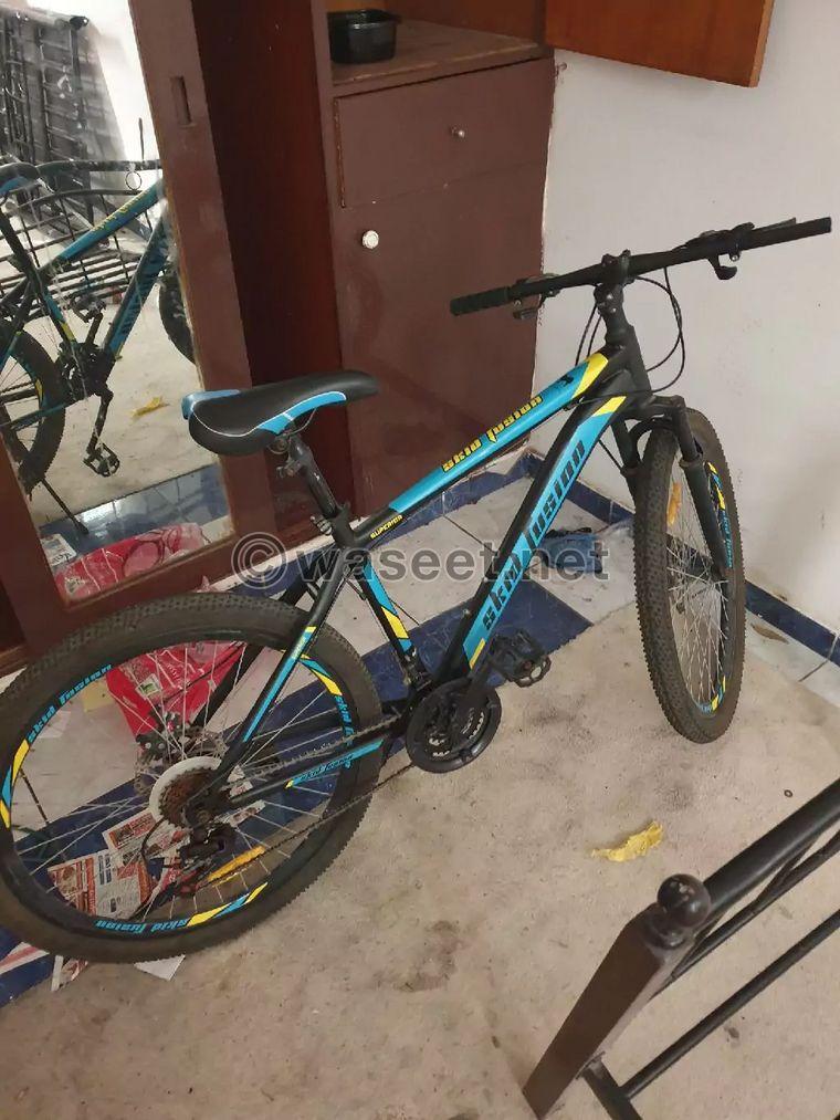 There is a bike for sale 0