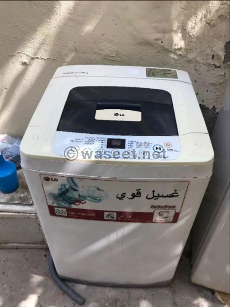 A 7 kg LG washing machine is simple to use 0