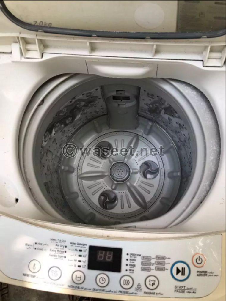 A 7 kg LG washing machine is simple to use 1