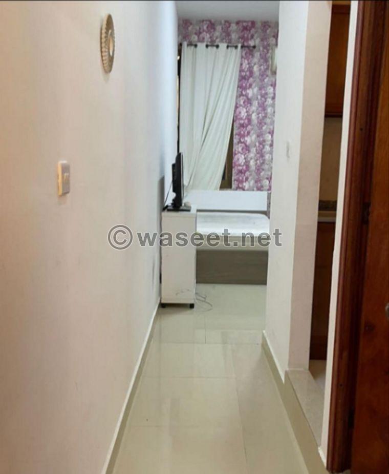 Furnished studio for rent in front of Al Wahda Mall 2