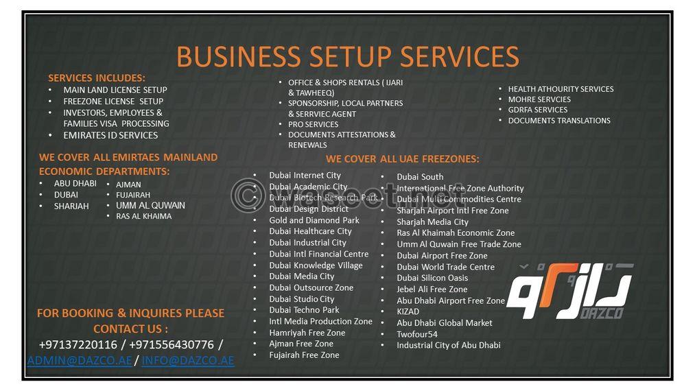 Business Set up & Local Sponsorship Services 0
