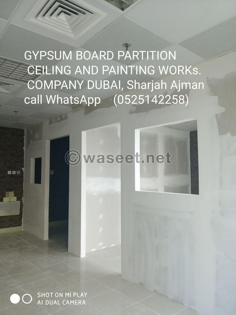 GYPSUM CEILING & PAINTING WORK CONTRACTOR 0