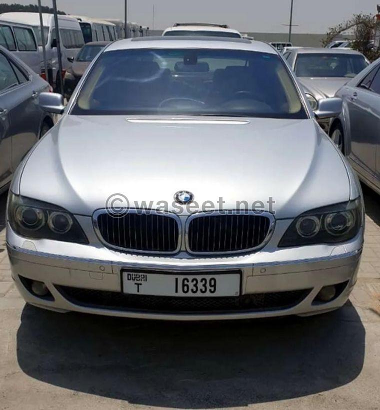 bmw 750 2008 for sale 0