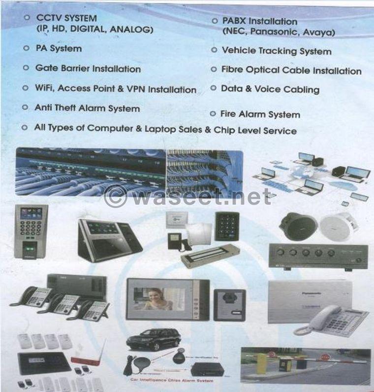 Door access system, time attendance, servers and networks 9