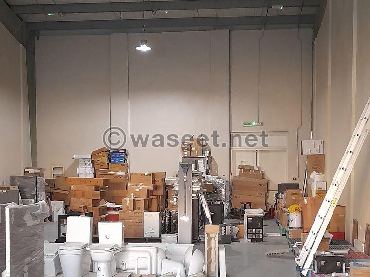 A warehouse with an area of 250 meters in Abu Dhabi Mussafah Industrial 0