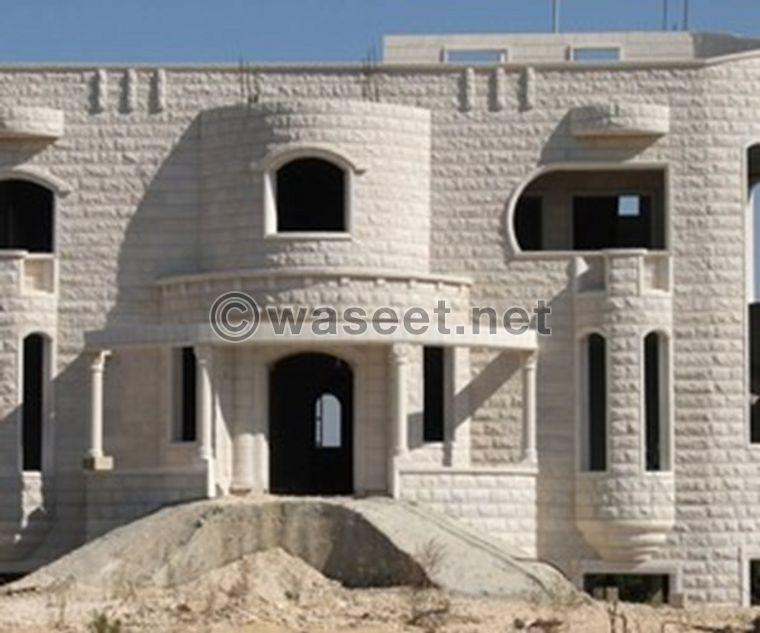 Installation of thermal insulation, the past and the installation of stone and marble  3