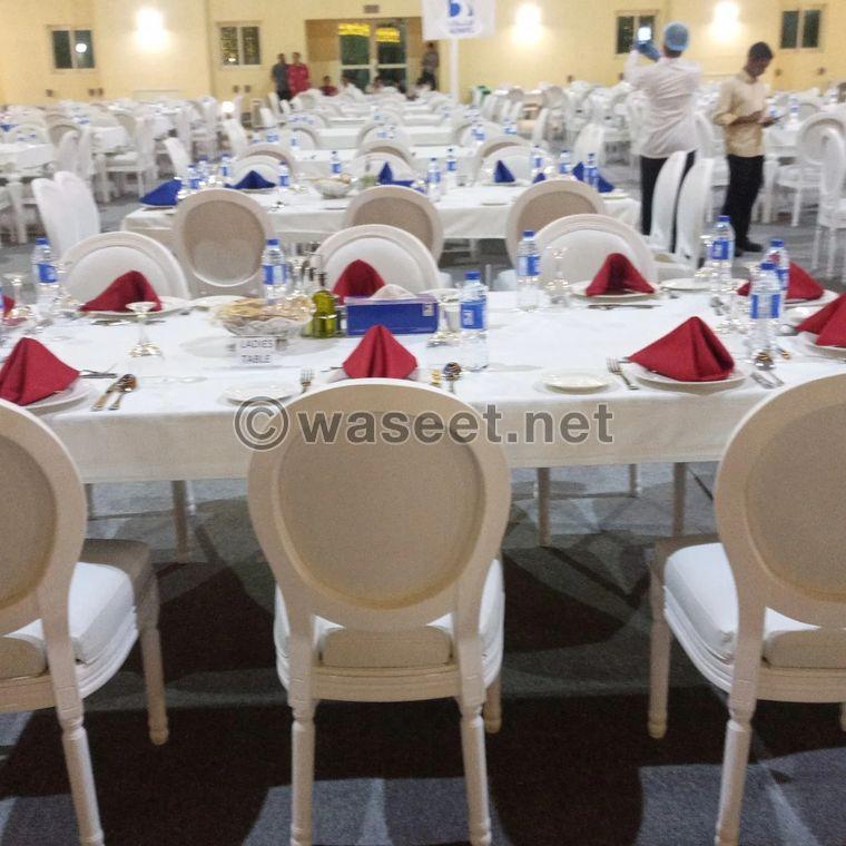 Rent tables, chairs and tents 3