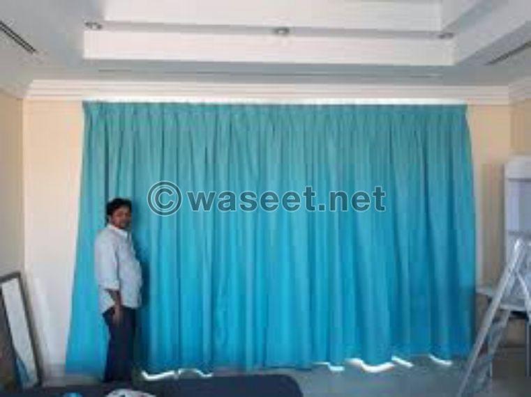 Curtains fixing All UAE anywhere everytime  0