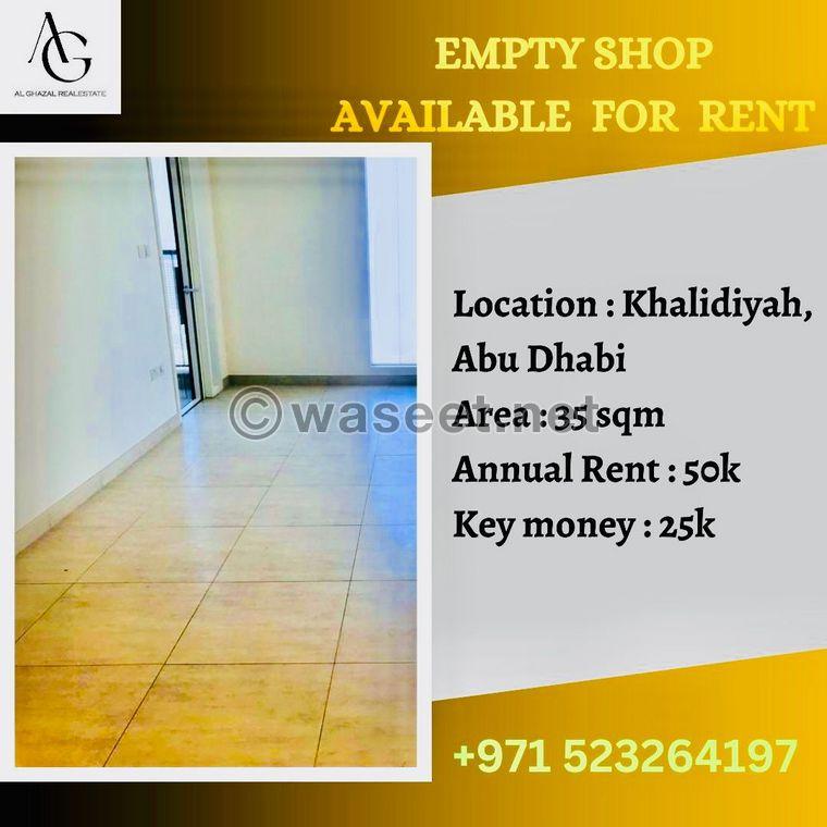 SHOP AVAILABLE FOR RENT  1