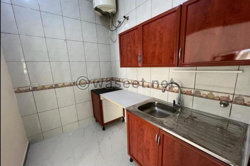 For rent a clean studio with a large area with a private entrance in Khalifa Cityِ A  1