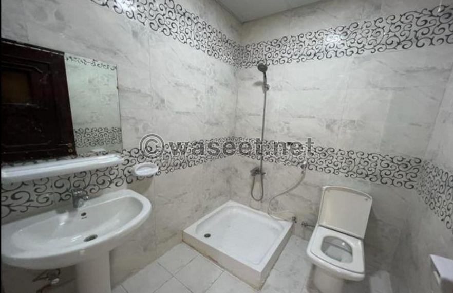 For rent a clean studio with a large area with a private entrance in Khalifa Cityِ A  2