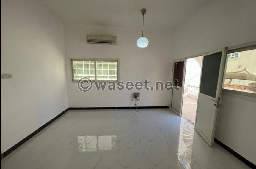 For rent a clean studio with a large area with a private entrance in Khalifa Cityِ A  3