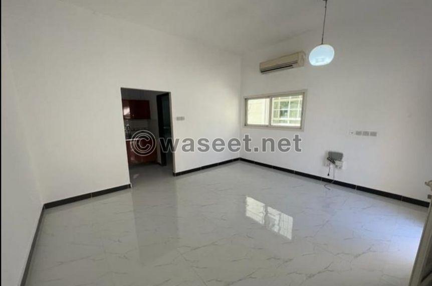 For rent a clean studio with a large area with a private entrance in Khalifa Cityِ A  4