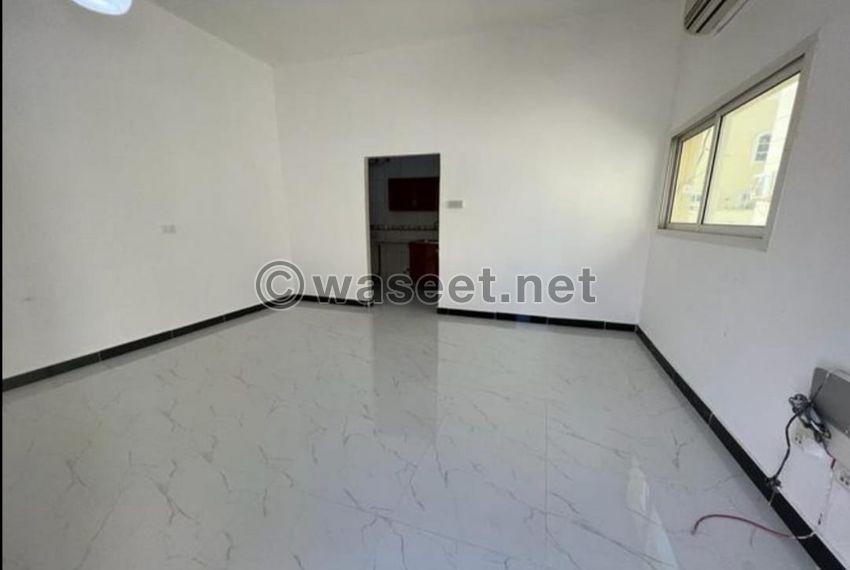 For rent a clean studio with a large area with a private entrance in Khalifa Cityِ A  5