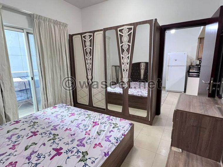 For monthly rent in Ajman, apartments and studios in various areas  0