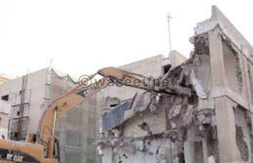 Demolishing all types of buildings and villas 1