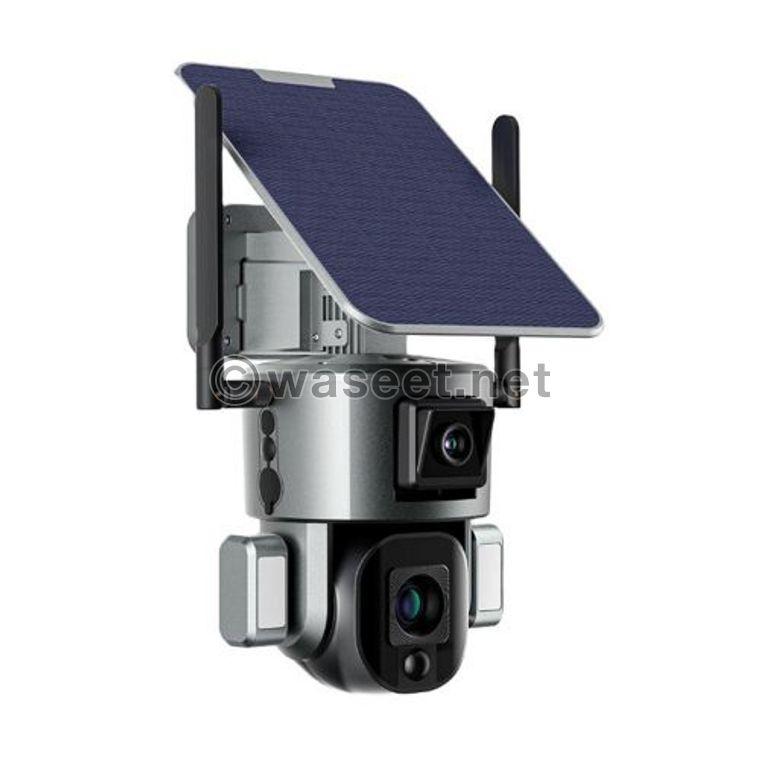 كاميرا واي فاي تعمل بالطاقة الشمسية 4G 1