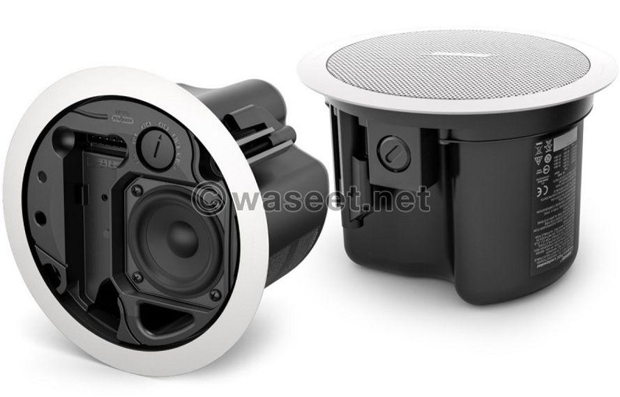 Background system sound with amplifier and speaker available 2