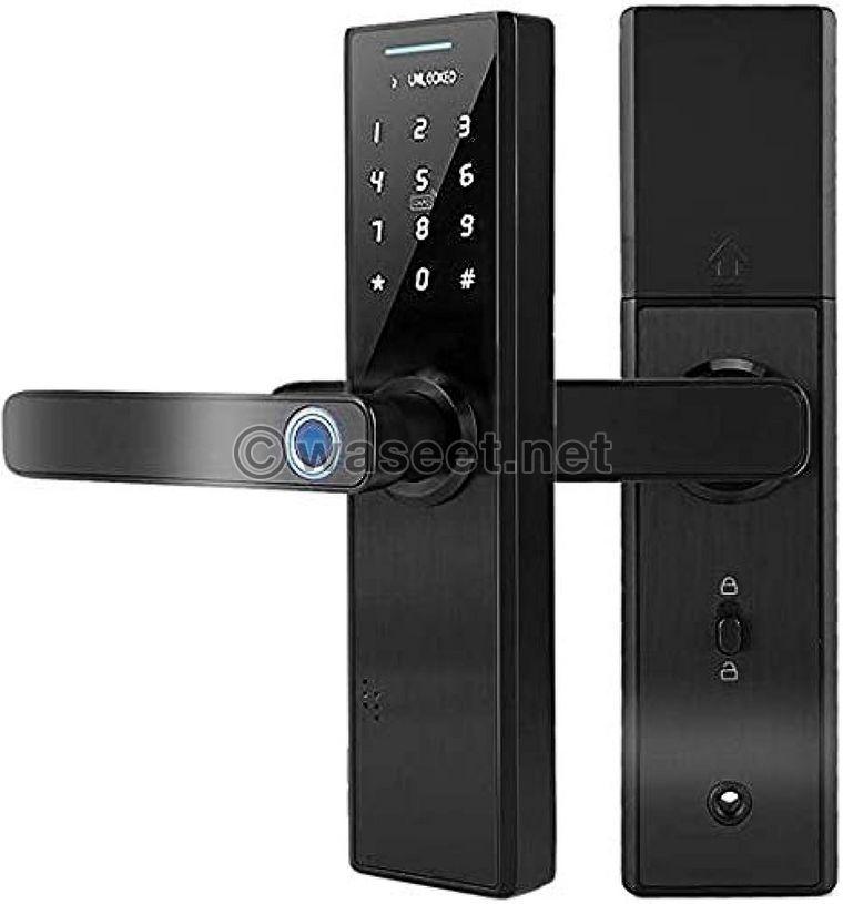 Smart wifi fingerprint door lock available  1