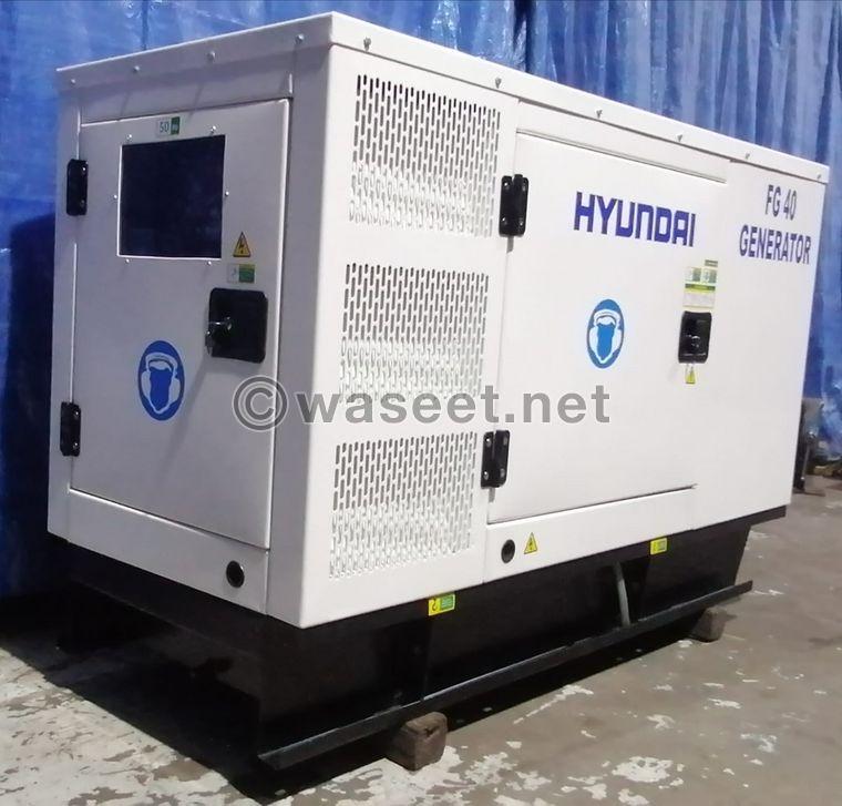 Hyundai electric generator 4