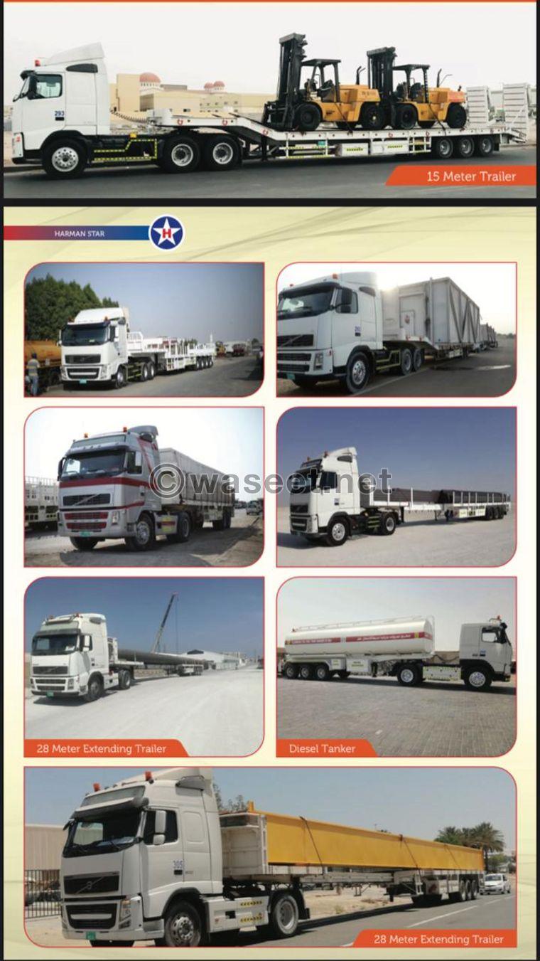 To rent all types of trucks  1