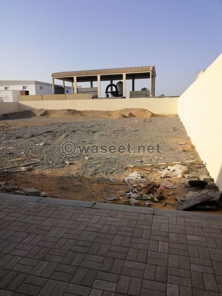 Land with boundary wall for rent  1