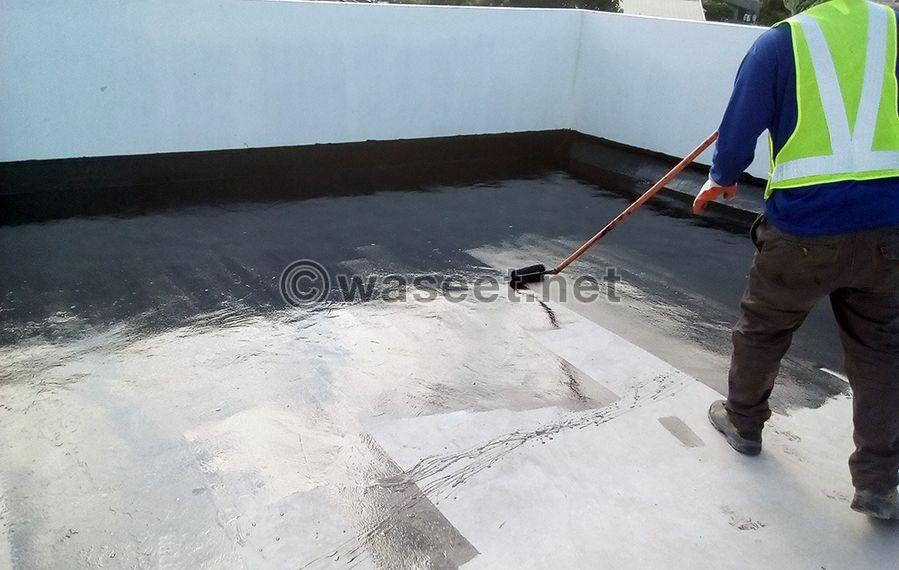 Roof insulation works for villas and buildings  3