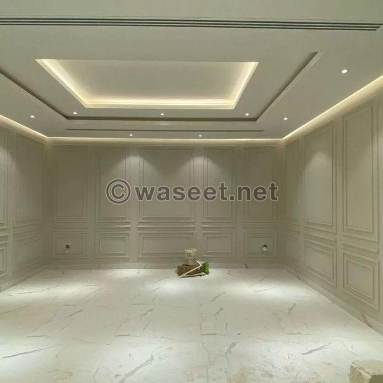 Painting works for villas, apartments and offices.  5