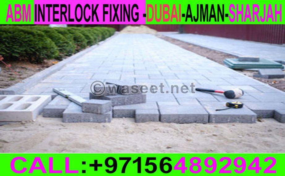 Floor  Interlock Fixing Company UAE 2