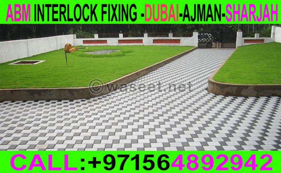 Floor  Interlock Fixing Company UAE 5