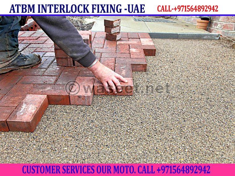 Floor  Interlock Fixing Company UAE 8