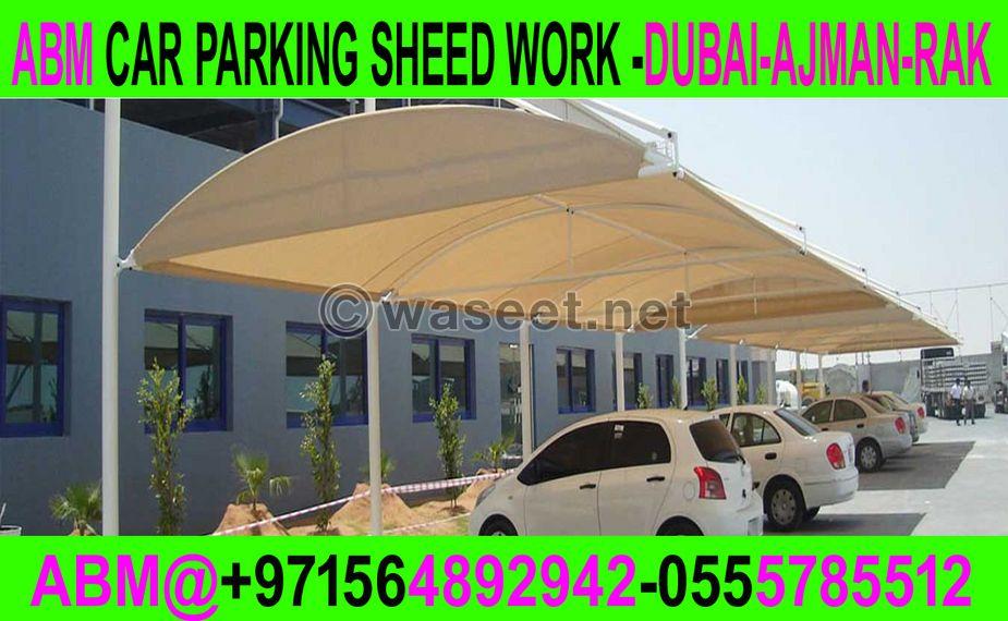 Installation of car parking shade fabrics 1