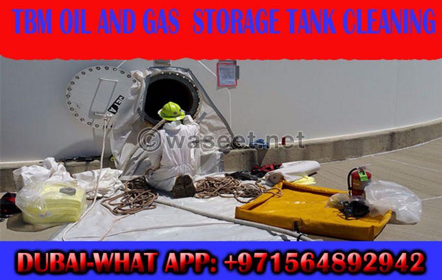 Oil storage tank cleaning services 0